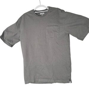 Duluth Trading Co Gray Short Sleeve Tee Relaxed Fit